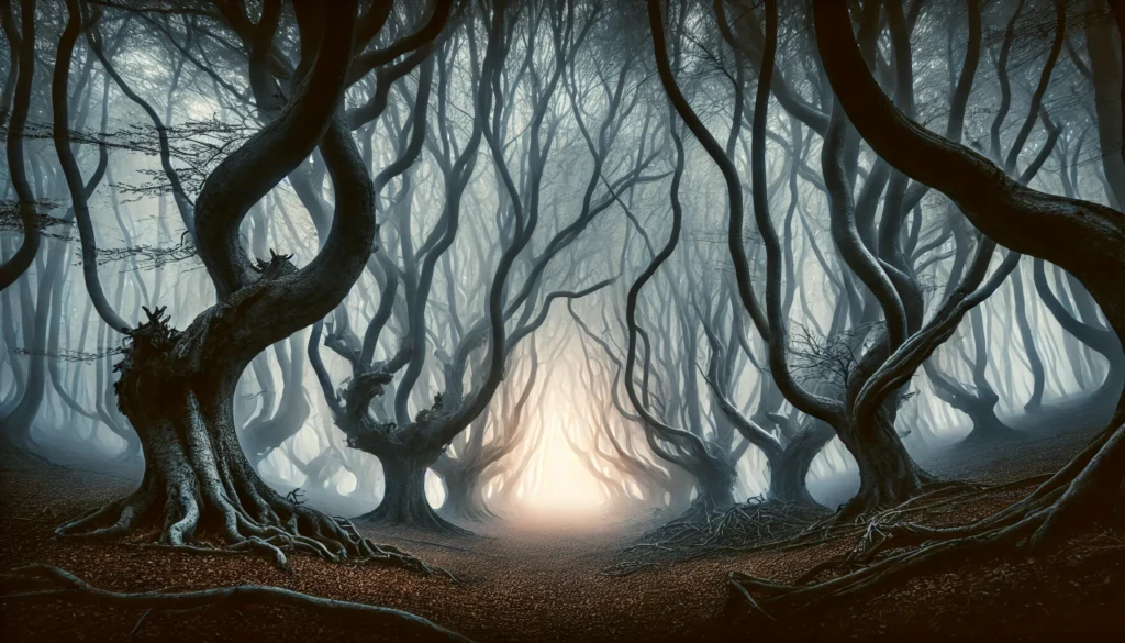 hutan penuh misteri