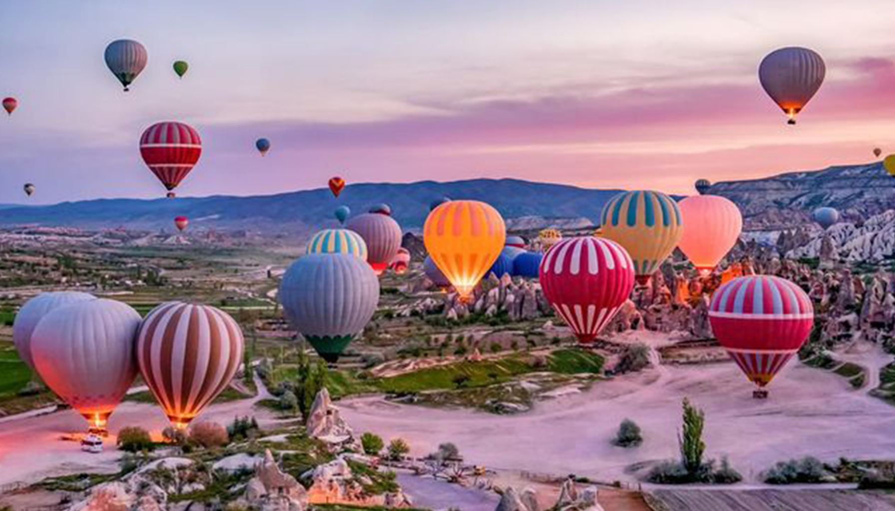 wisata balon udara Cappadocia, Turki