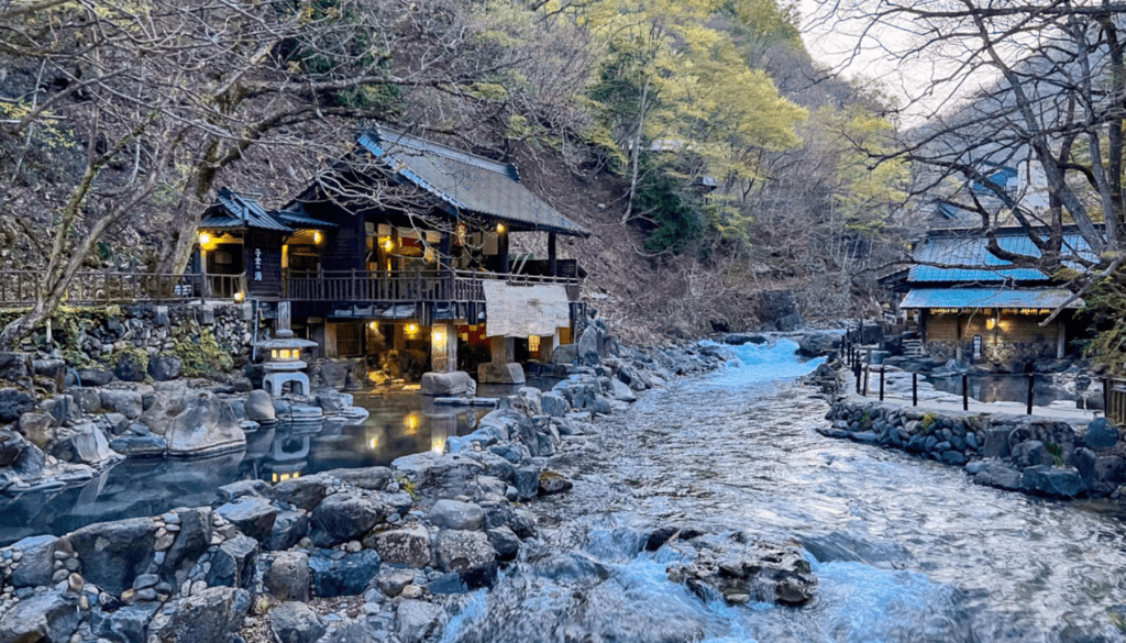 pemandian air panas takaragawa onsen